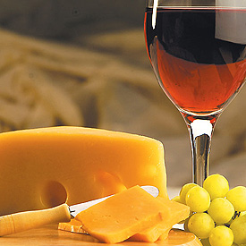 Red Wine And Cheese